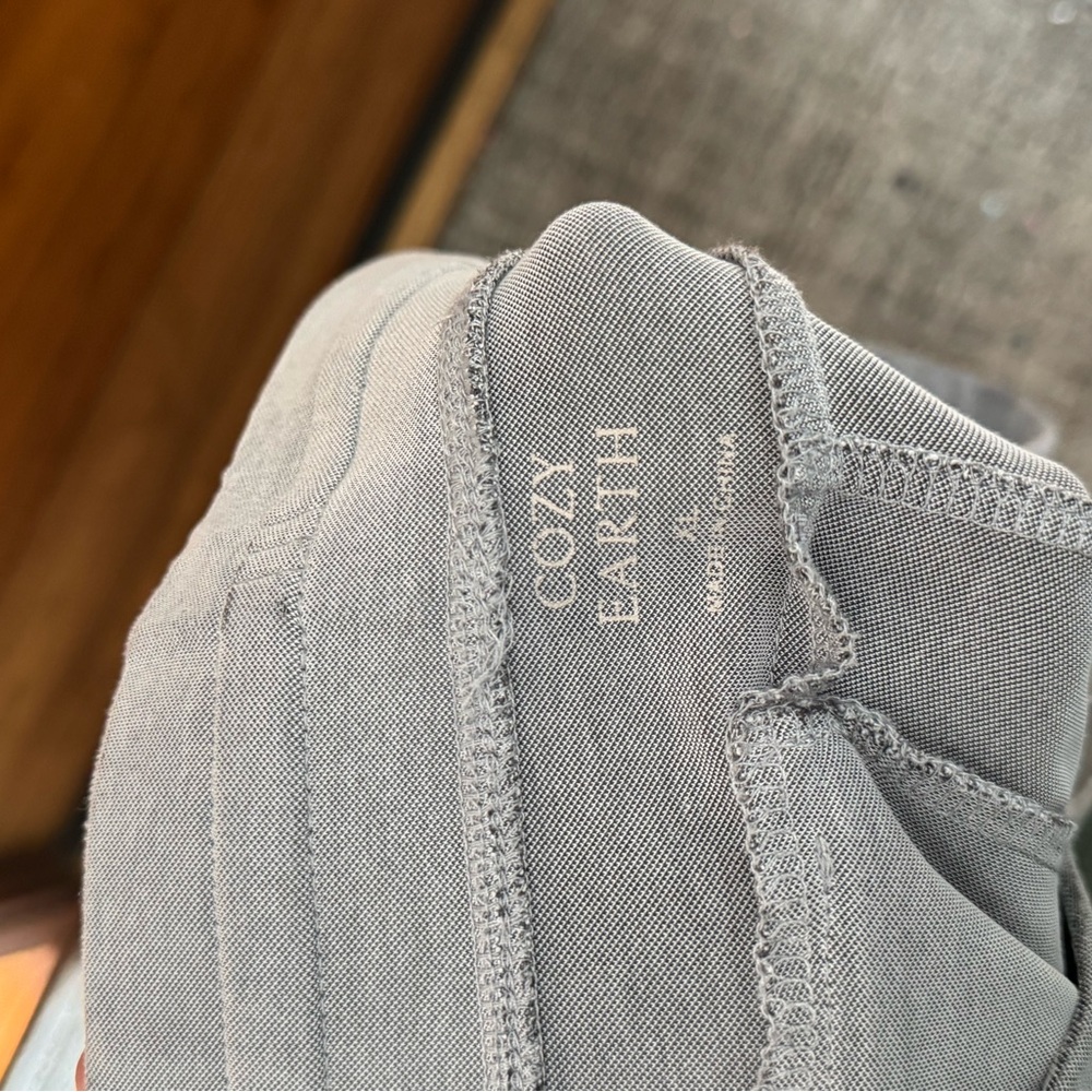 Men’s Cozy Earth Modern Modal Shorts- Pewter View 4